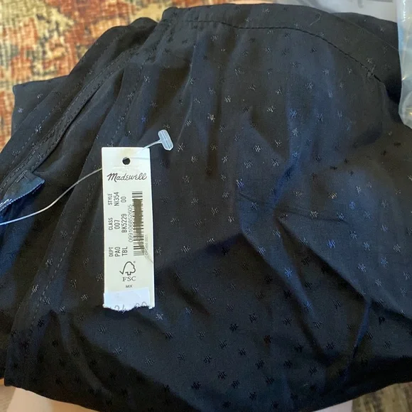 Madewell Puff-Sleeve Top in Floral Jacquard NI354 - Picture 5 of 6